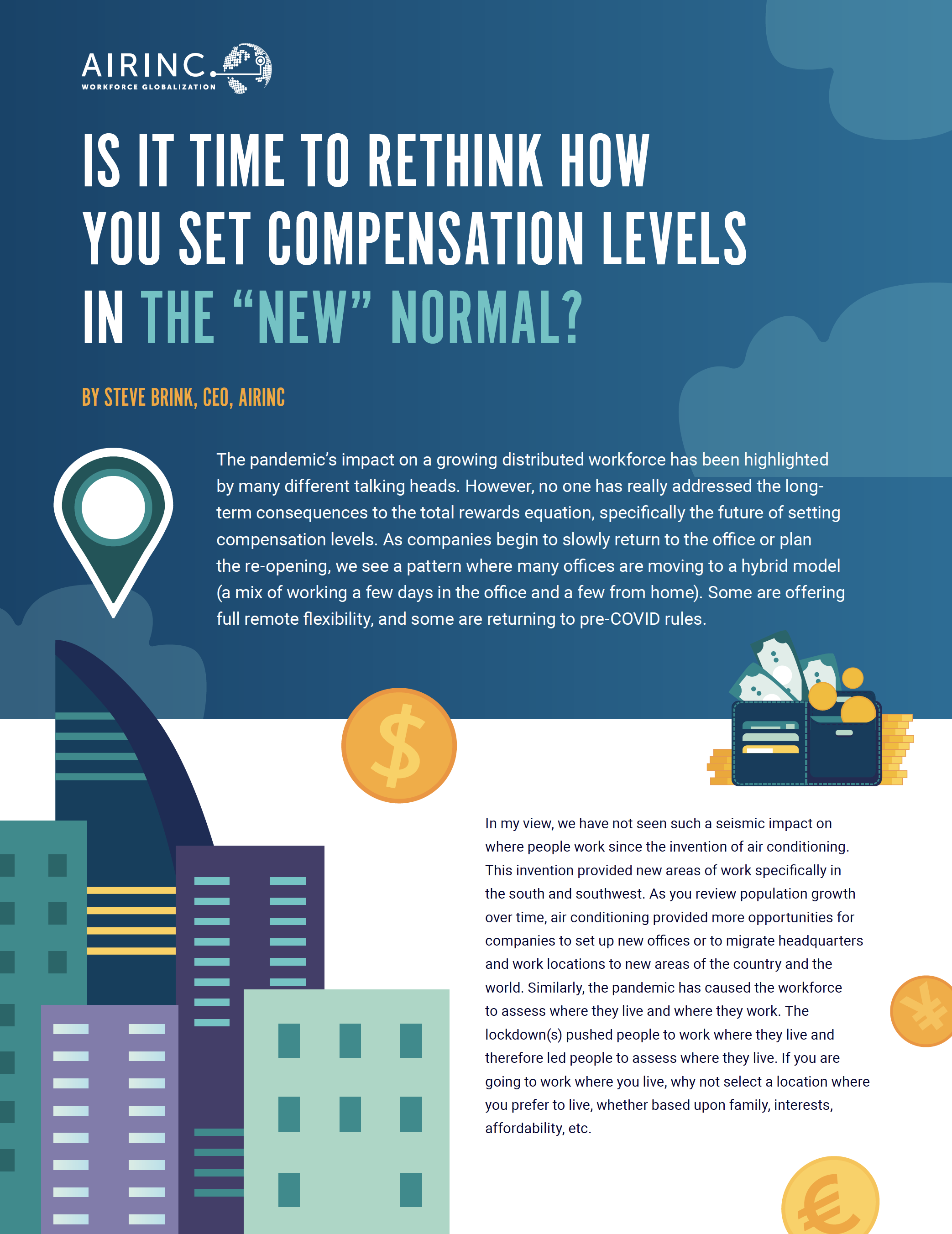 AIRINC Is It Time to Rethink How You Set Compensation Levels in The "New" Normal