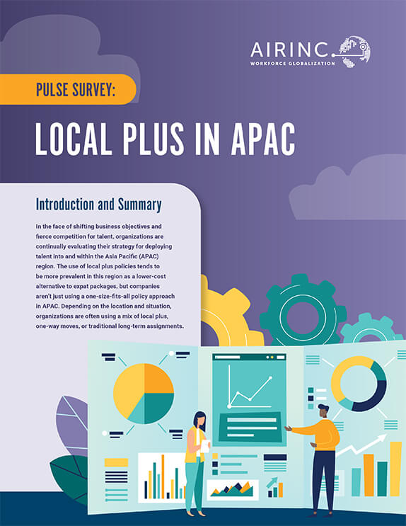 AIRINC Pulse Survey Local Plus in APAC