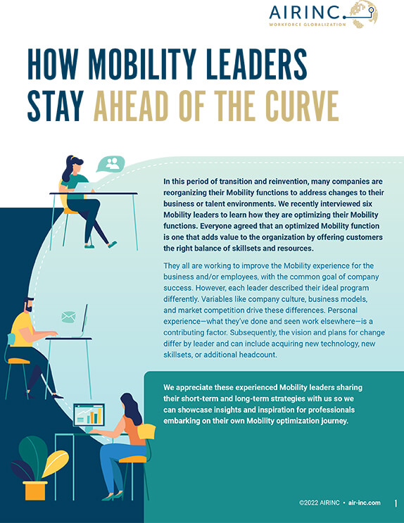 AIRINC How Mobility Leaders Stay Ahead of the Curve