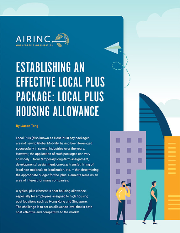 AIRINC Establishing an Effective Local Plus Package: Local Plus Housing Allowance