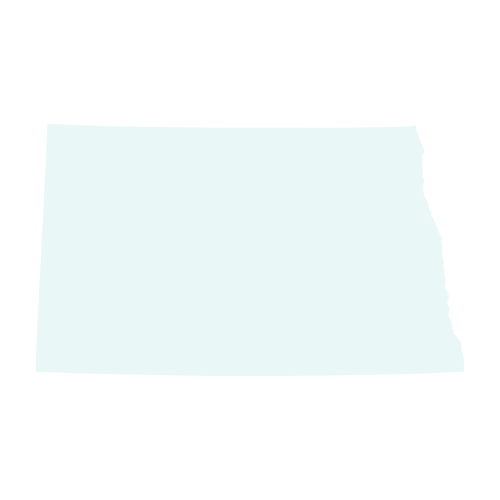 North Dakota state graphic