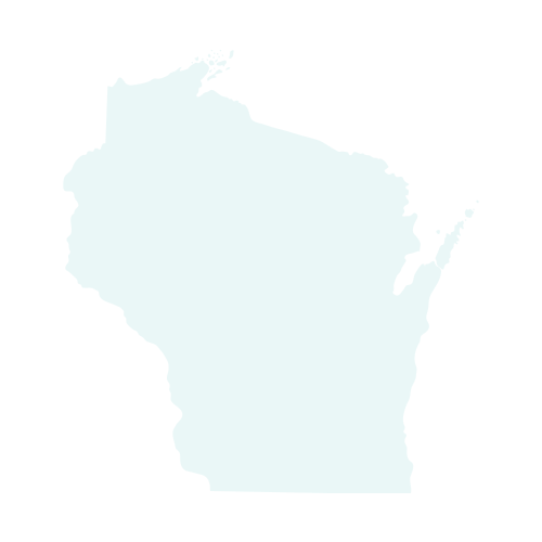 Wisconsin state silhouette